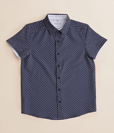J.B. Holt Boys - Diamond Performance Stretch Shirt front view