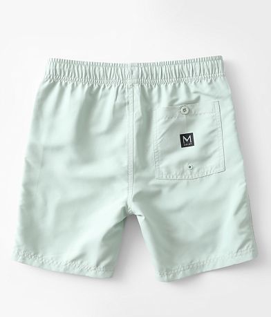 Maven Co-op Boys - Solid Swim Trunks back view