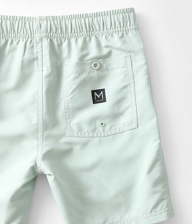 Maven Co-op Boys - Solid Swim Trunks back pocket view