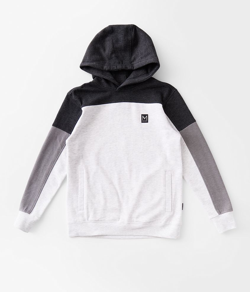 Boys - Maven Co-op Color Block Hooded Sweatshirt front view