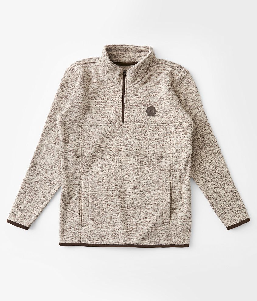 Boys quarter zip fleece hot sale