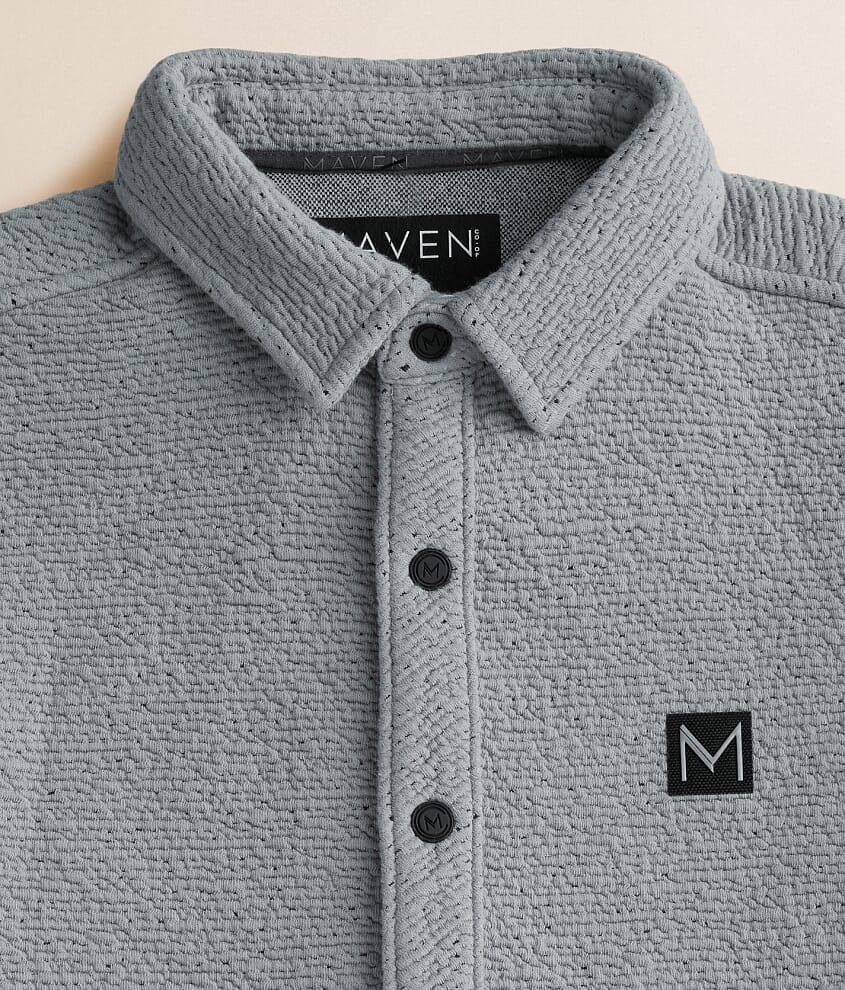 Boys - Textured Knit Shirt