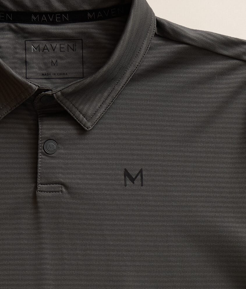 Boys - Course Striped Performance Polo