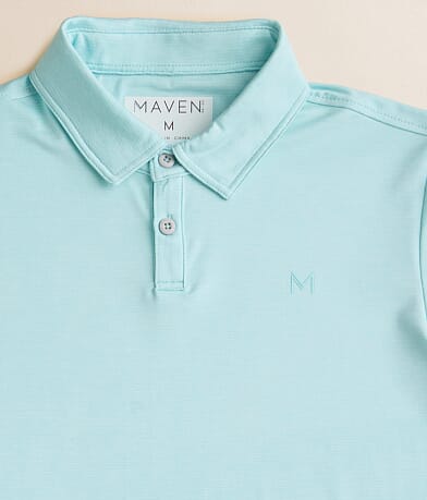 Maven Co-op Boys - Essential Course Performance Stretch Polo misc detail 1 view