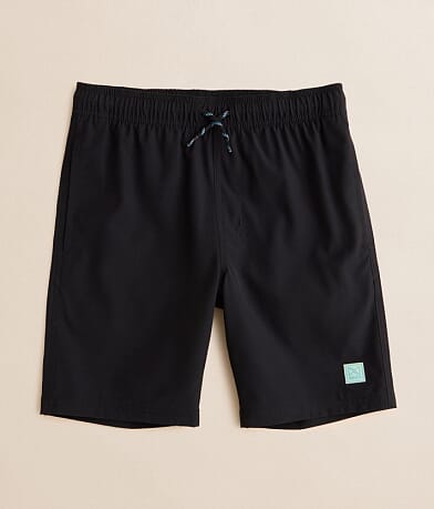 Maven Co-op Boys - Tidal Stretch Swim Trunks front view