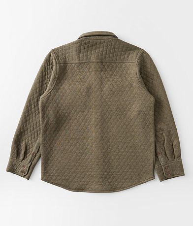 Outpost Makers Boys - Quilted Shirt BACK