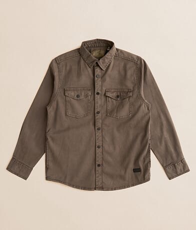 Outpost Makers Boys - Washed Stretch Shirt front view