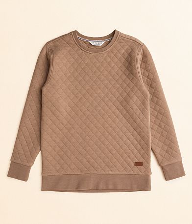 Outpost Makers Boys - Wills Quilted Pullover front view