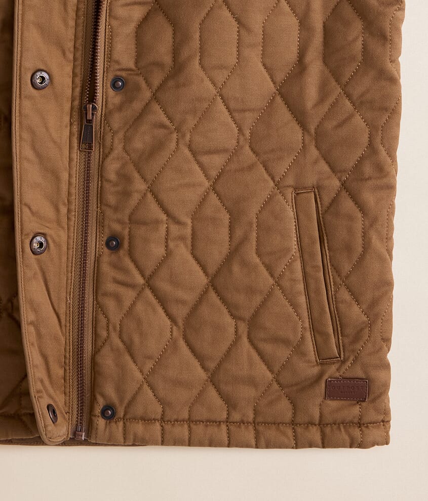 Boys - Tobacco Twill Vest