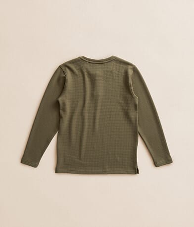 Boys - Textured Henley thumbnail 2