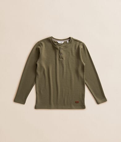 Boys - Textured Henley