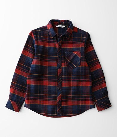 Departwest Boys - Flannel Shirt front view