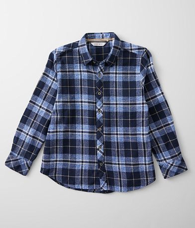 Departwest Boys - Flannel Shirt front view