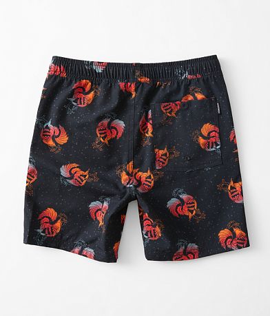 Departwest Boys - Rooster Stretch Swim Trunks back view