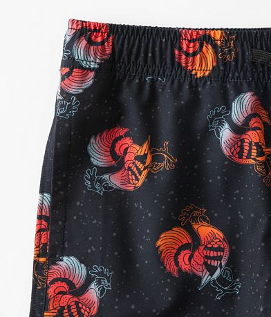 Departwest Boys - Rooster Stretch Swim Trunks misc detail 1 view