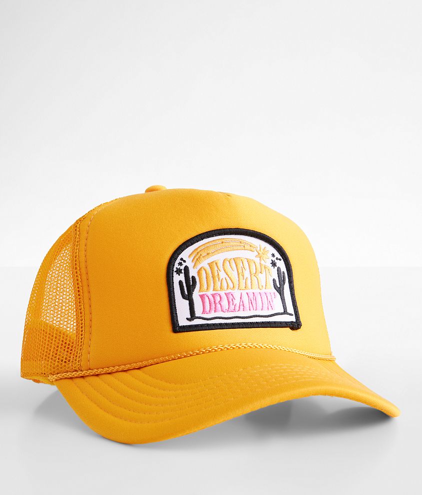 Local Beach Desert Dreamin' Trucker Hat front view