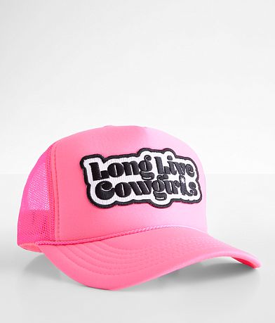 Local Beach Long Live Cowgirls Trucker Hat front view