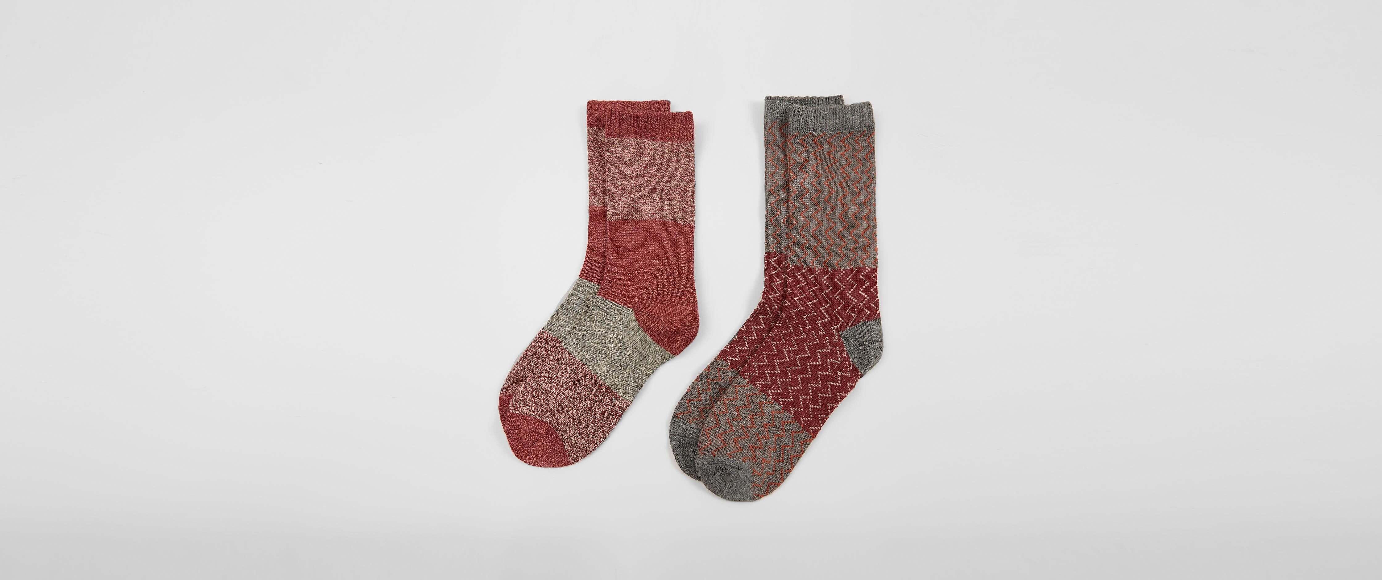 patterned socks
