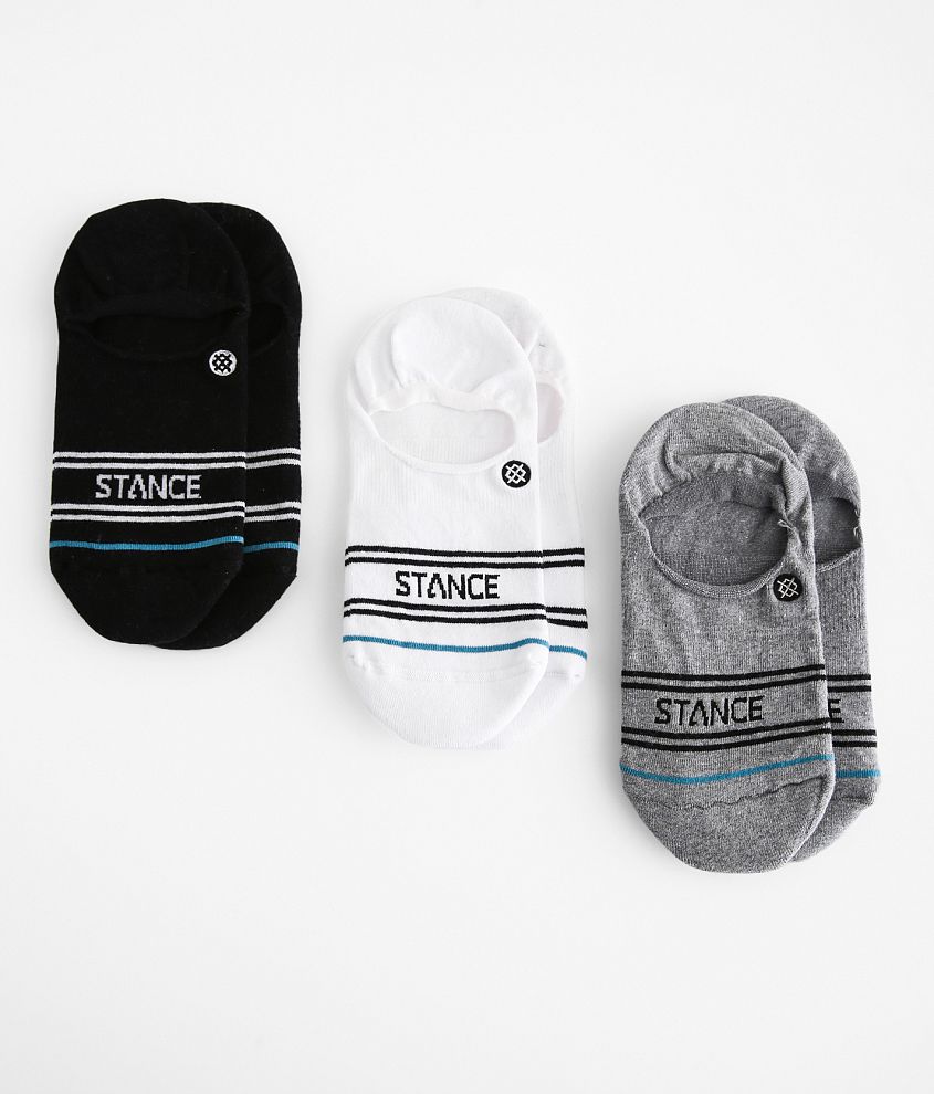 Stance Basic 3 Pack Super Invisible Socks front view