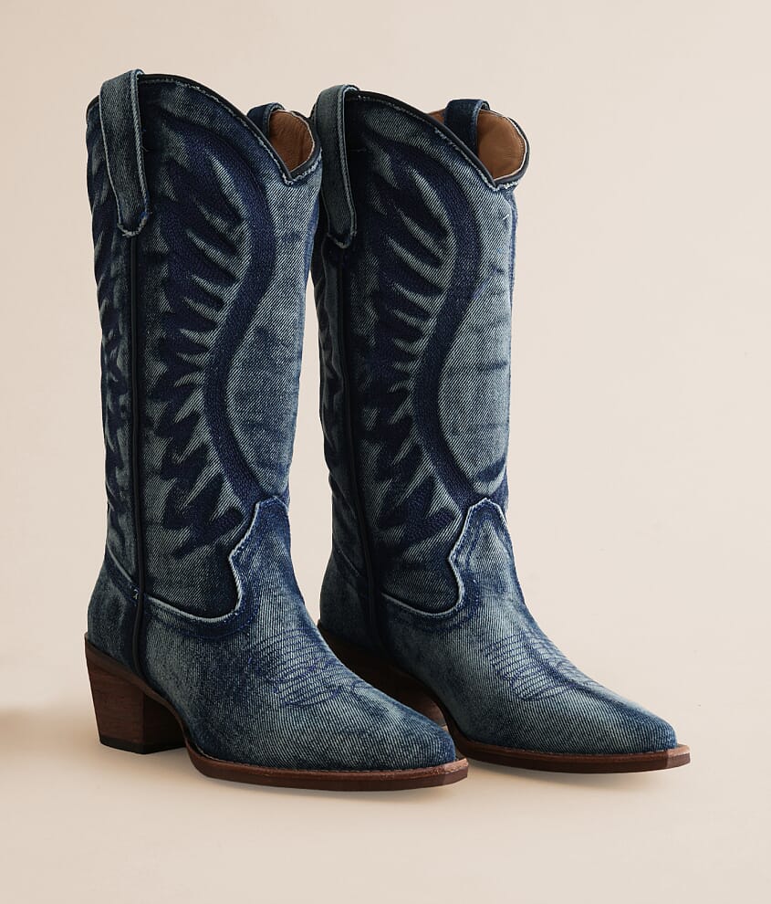 Albany Denim Western Boot