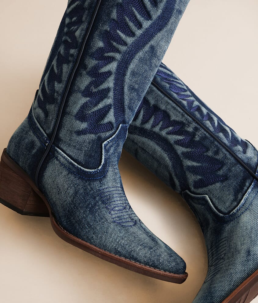 Albany Denim Western Boot