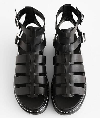 Steve Madden Benefit High Ankle Leather Sandal misc detail 3 view