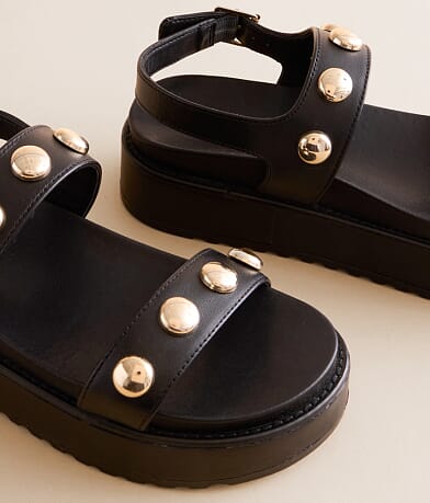 Steve Madden Bia Leather Flatform Sandal misc detail 4 view