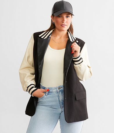 Steve Madden Opal Blazer Jacket front view