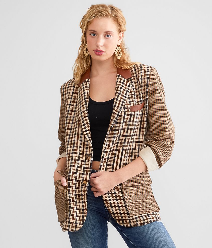 Houndstooth Blazer