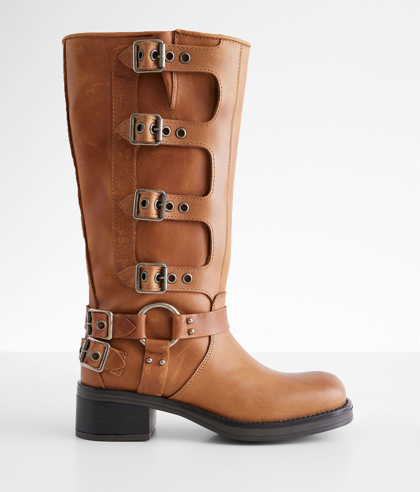 Franzie buckled tall boot hotsell