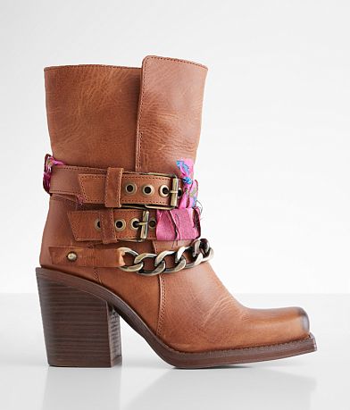 Womens on sale strappy boots