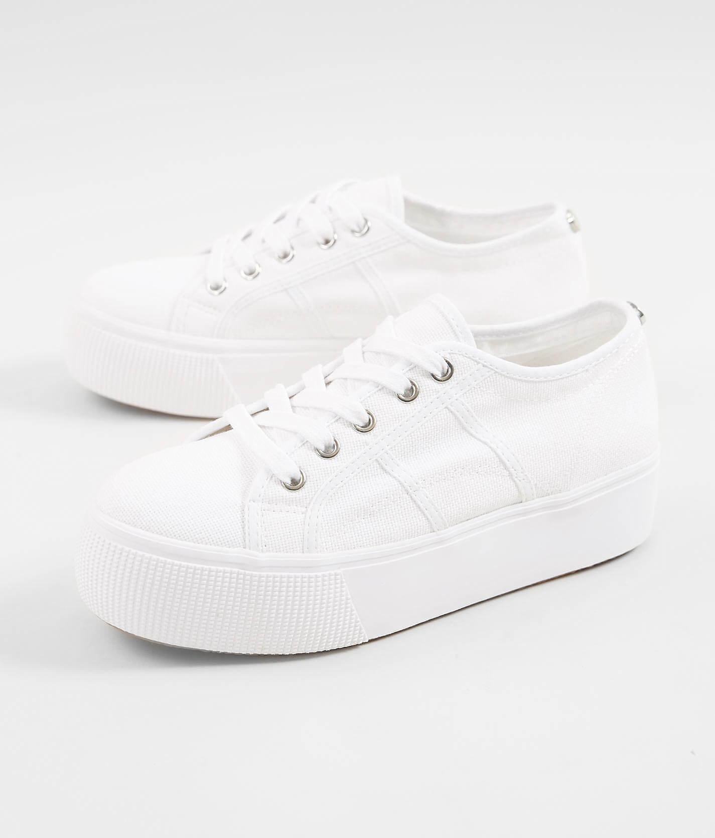 steve madden white platform shoes