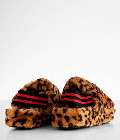 Steve Madden Fluff Leopard Slipper MISC_DETAIL_2