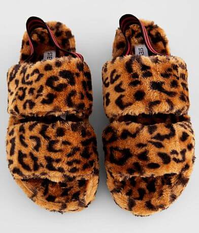 Steve Madden Fluff Leopard Slipper MISC_DETAIL_3