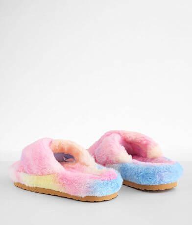 Steve Madden Fuzed Tie Dye Faux Fur Slipper MISC_DETAIL_2