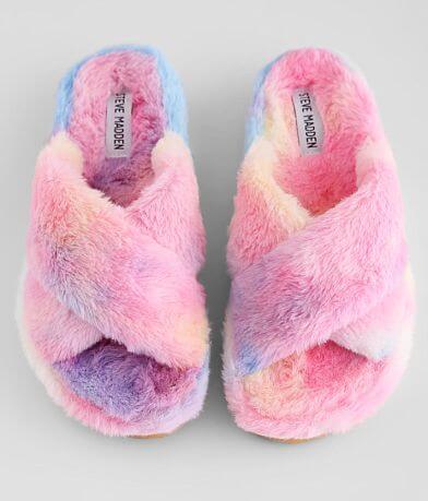 Steve Madden Fuzed Tie Dye Faux Fur Slipper MISC_DETAIL_3