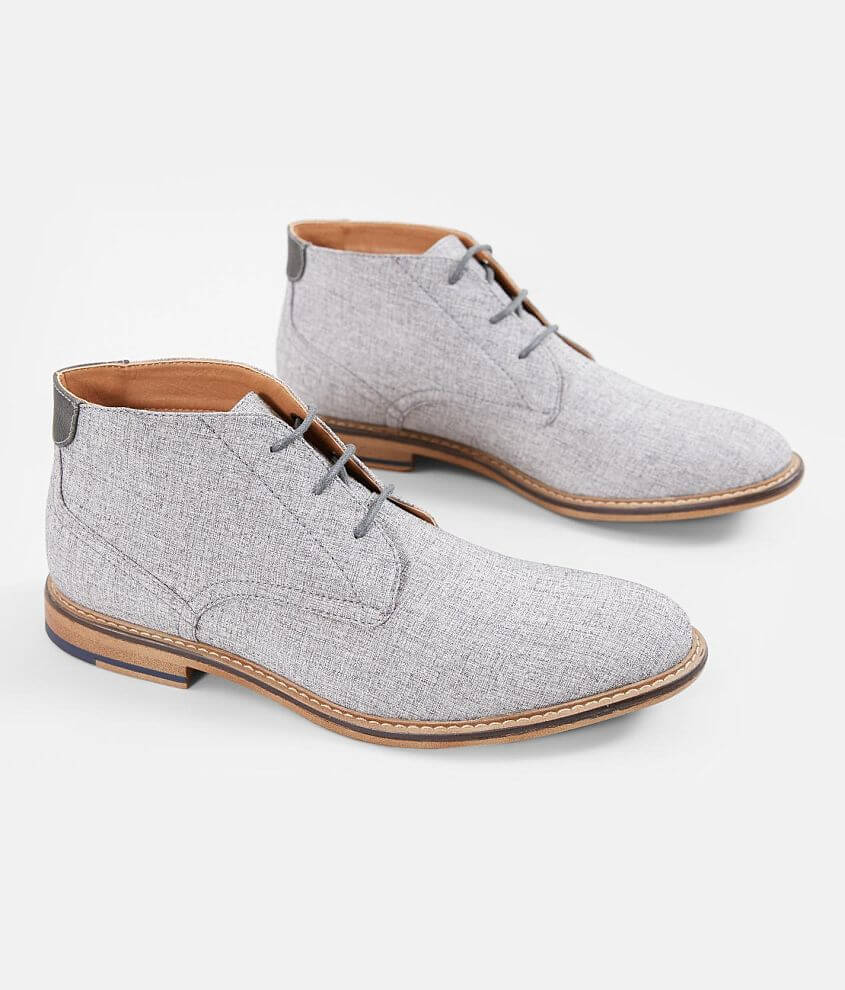 Steve Madden Gamma Shoe Men's Shoes in Gry Canv Buckle