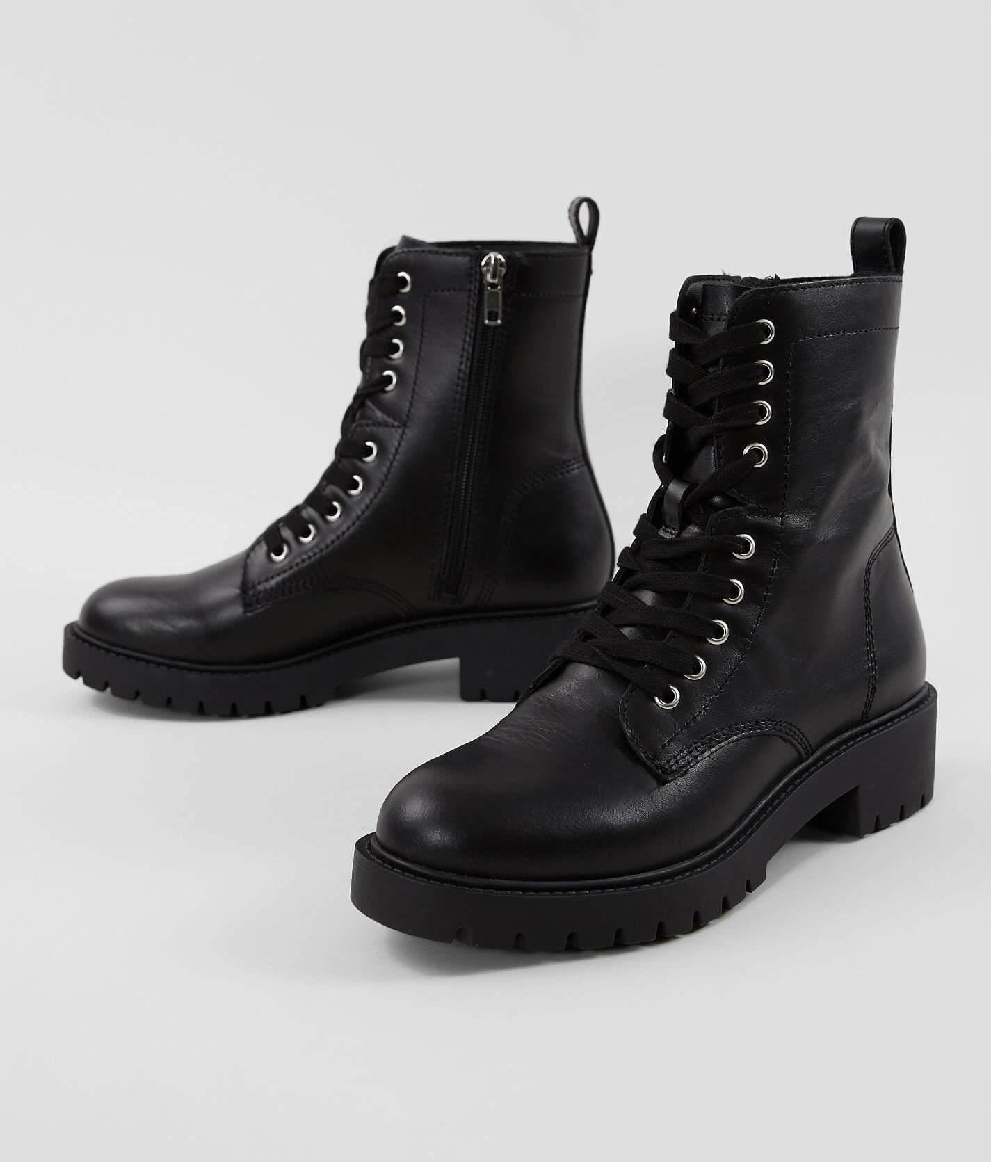 Steve madden deals combat boots womens