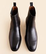 Steve Madden NWT Size 8 Classic Huston Black Leather Chelsea Men\'s Boots (SH071) Amazon.com | Steve Madden Men main image 2