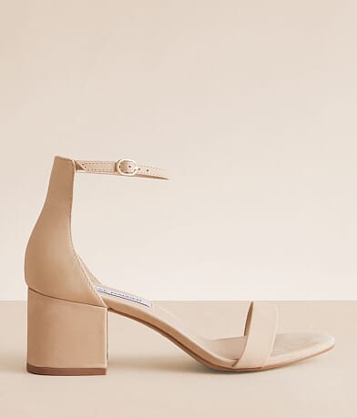 Steve Madden Irenee Heeled Leather Sandal front view