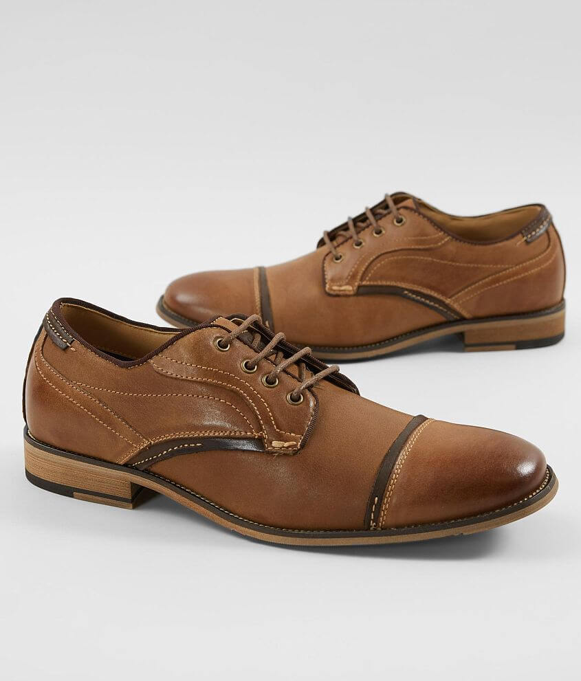 Steve Madden Jenton Leather Shoe - Men's Shoes in Dark Tan | Buckle