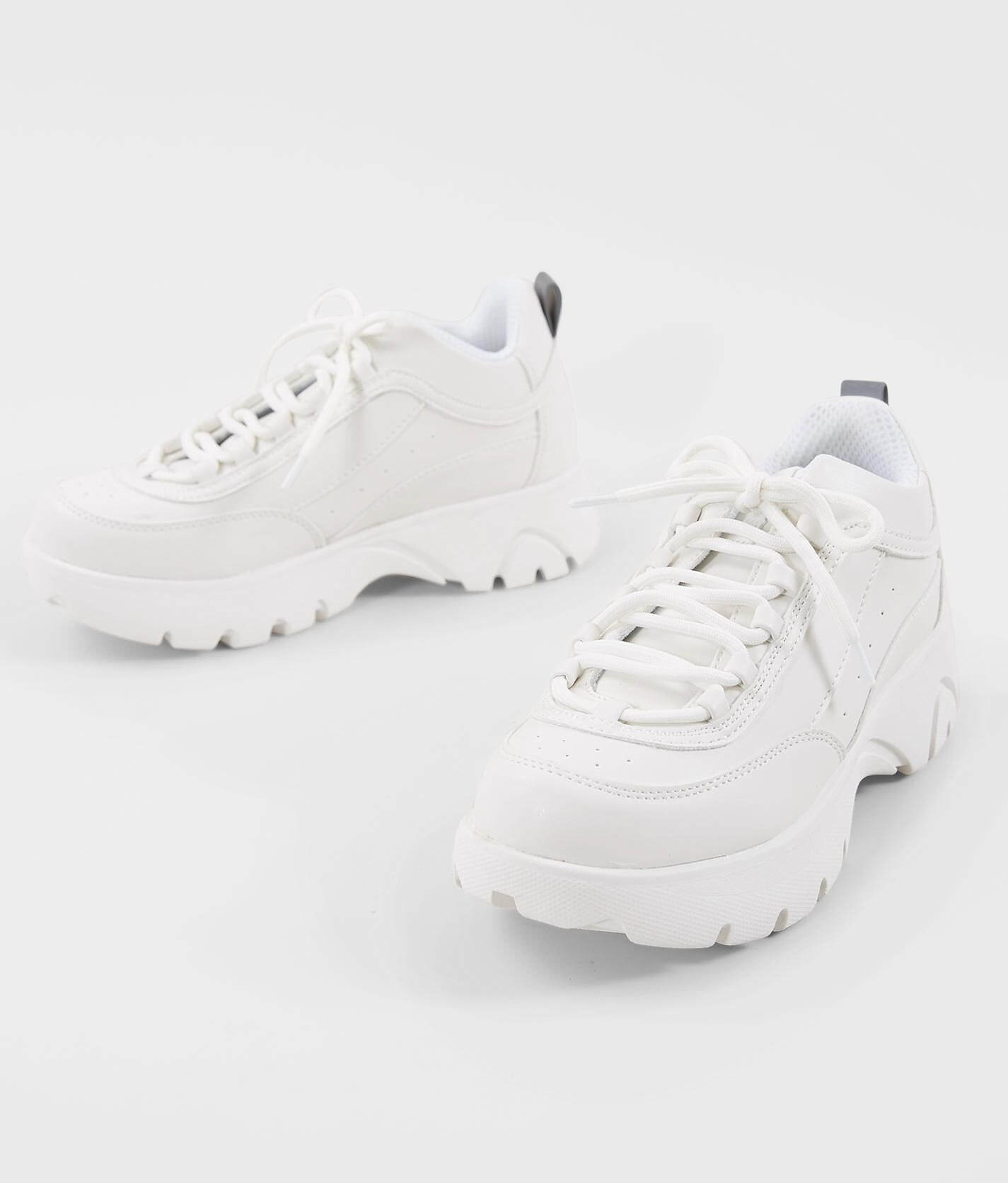 white dad sneakers