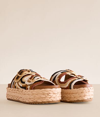Steve Madden Klare Crochet Flatform Sandal misc detail 1 view
