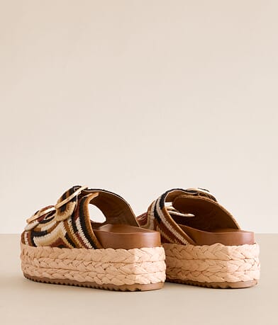 Steve Madden Klare Crochet Flatform Sandal misc detail 2 view
