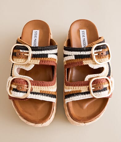 Steve Madden Klare Crochet Flatform Sandal misc detail 3 view