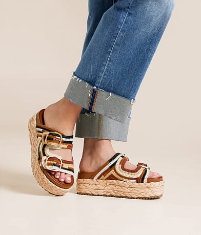 Steve Madden Klare Crochet Flatform Sandal misc detail 5 view