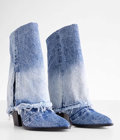 Steve Madden Livvy Denim Western Boot MISC_DETAIL_1