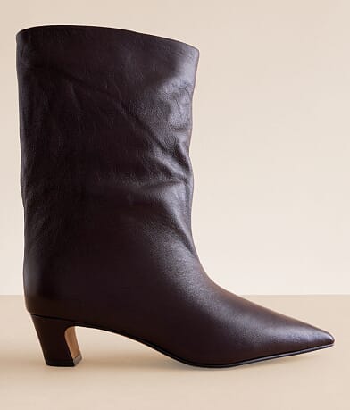 Steve Madden Lytton Leather Boot front view
