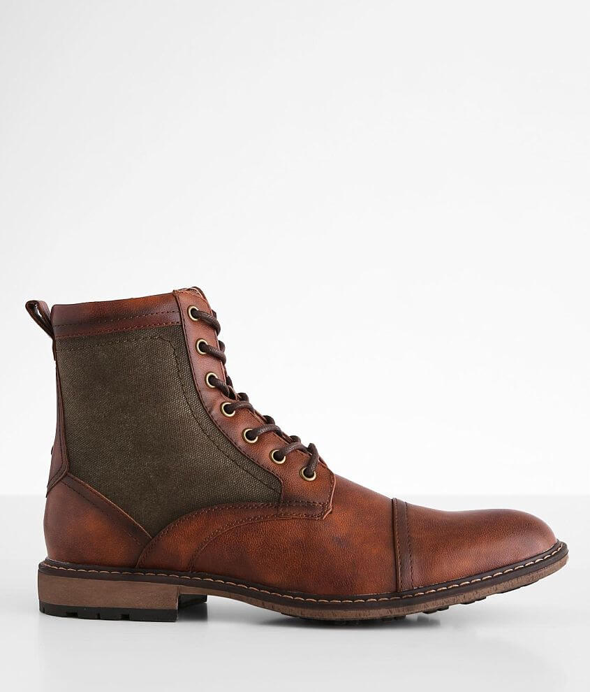 Steve Madden Bunsin Boot - Men's Shoes in Cognac