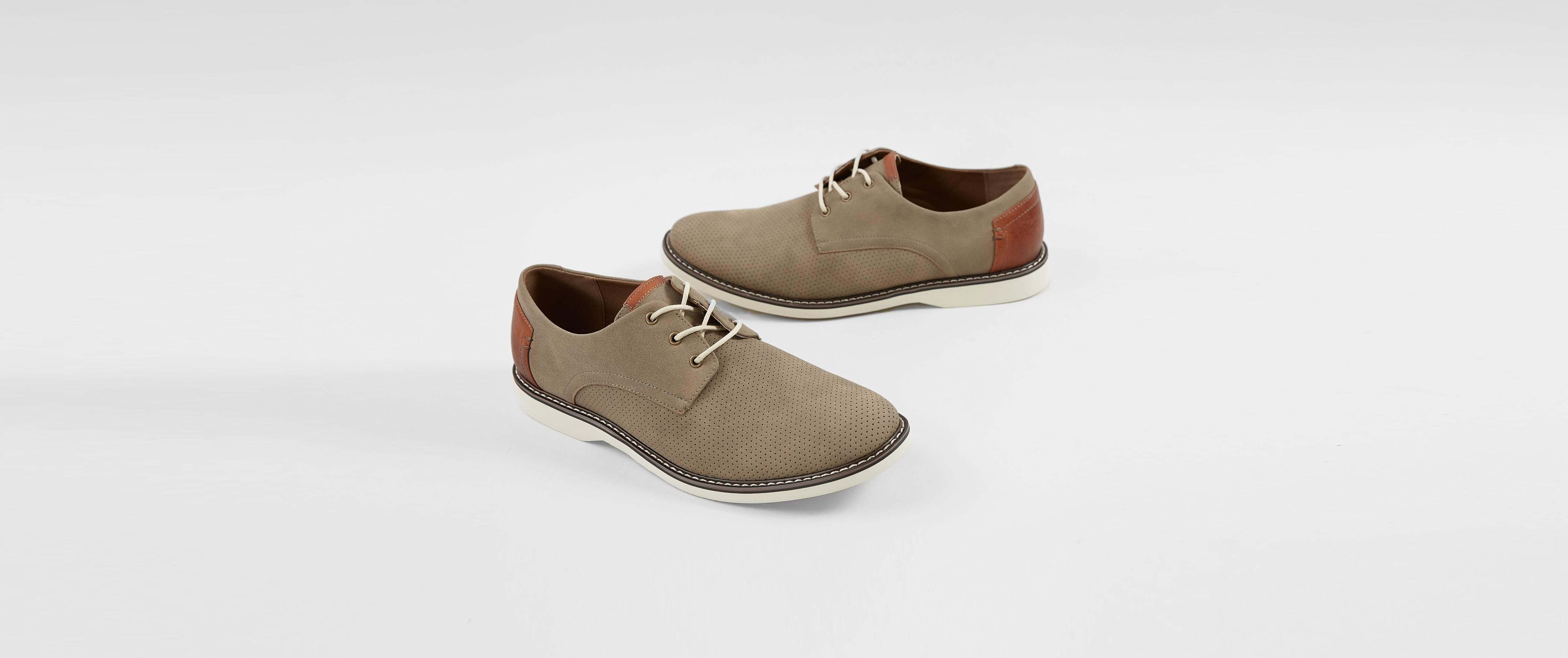 Steve Madden Drum Leather Shoe Men's Shoes in Tan Buckle